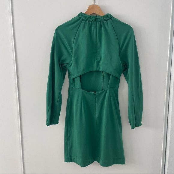 Tibi mock Neck Mini Dress - Picture 3 of 9